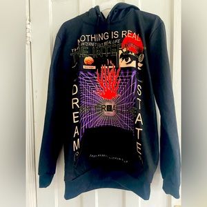 “Nothing is real” “the internet isn’t real life” hoodie